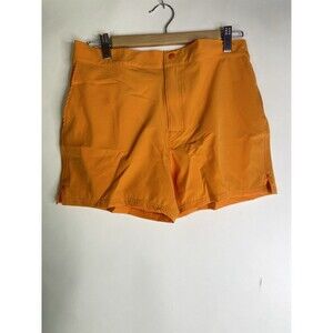 2XIST Ibiza Mens Size S Orange Swim Shorts Trunks Swimwear Bottoms Pockets Lined
